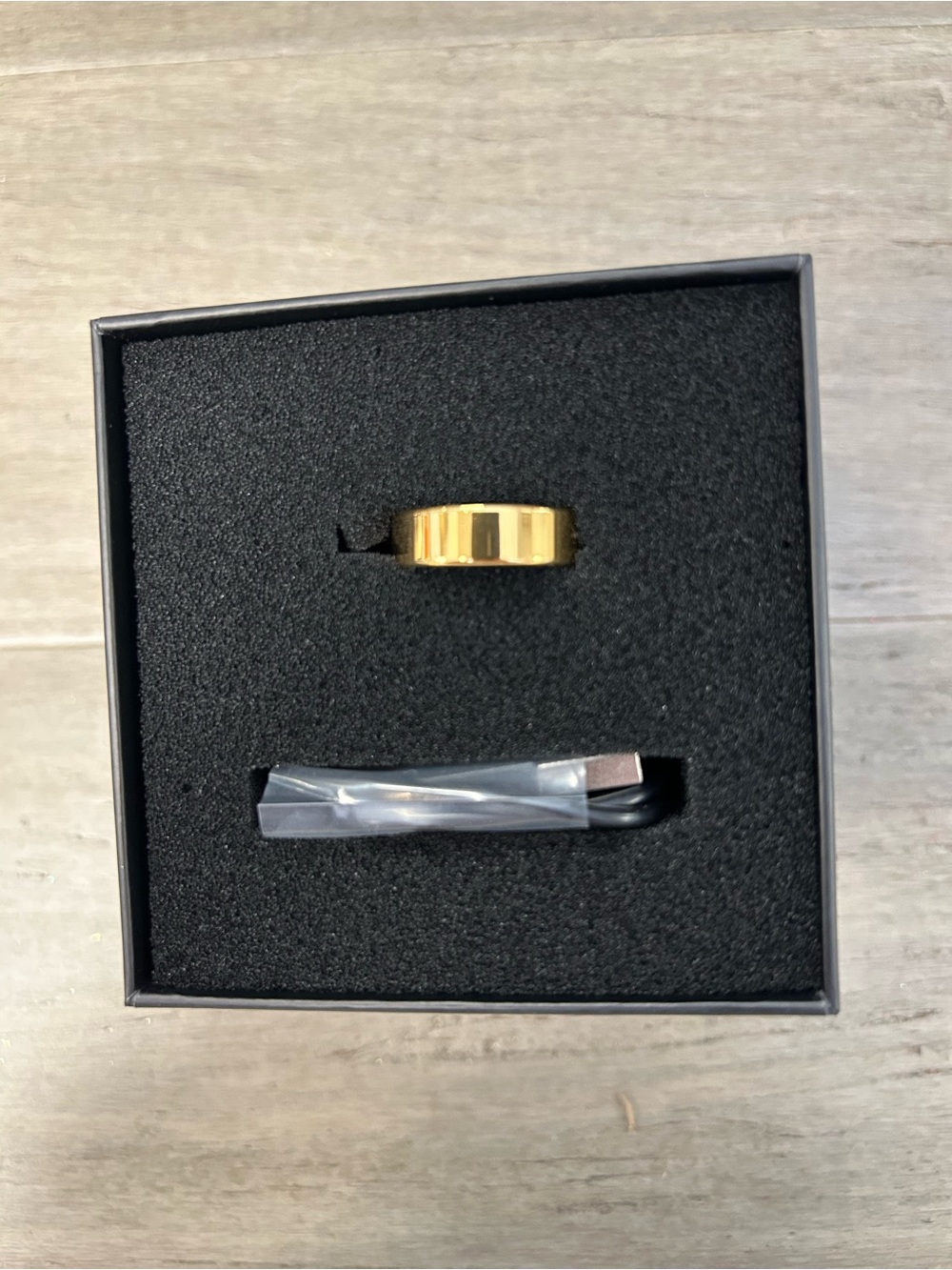 Halo Gold Polished Women's Ring w/charger NWT Size 9